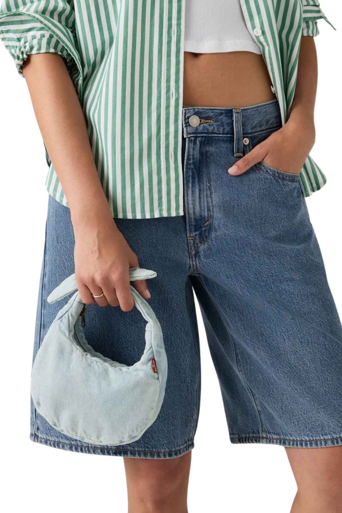 LEVI'S - Women's Baby Brooklyn bag with knot  - Size OS-1