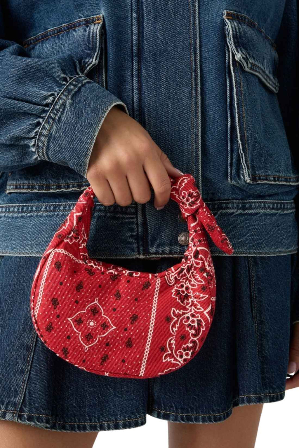 LEVI'S - Women's Baby Brooklyn bag with knot  - Size OS-6