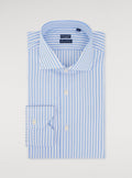 Camicia in cotone a righe