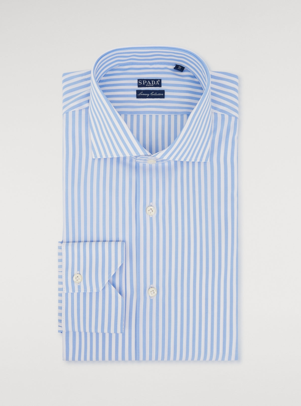 Camicia in cotone a righe