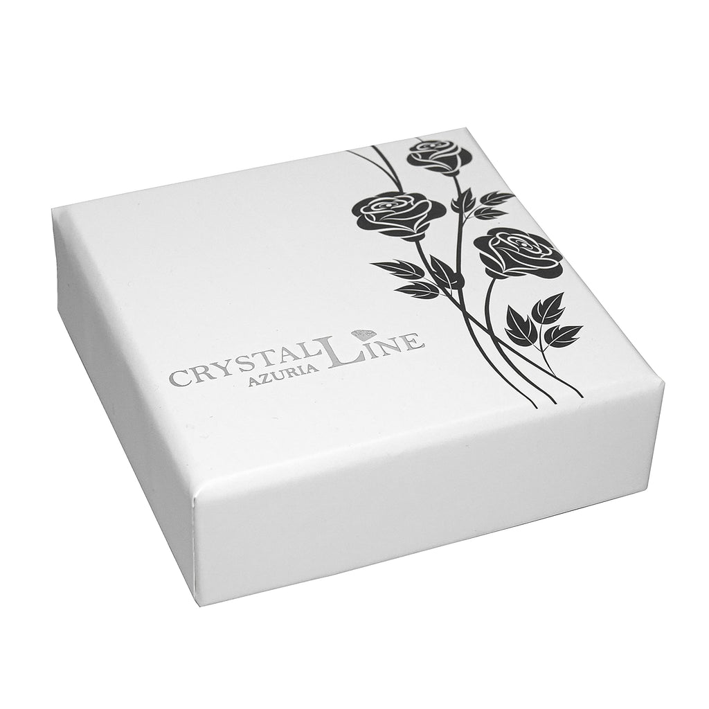 Crystalline Azuria 18ct Placcato Oro o Giallo Bracciale Tennis per Donne Bracciale Tennis Con Cubic Cristalli di Zirconi per Donne e Bambina in Scatola di Gioielli