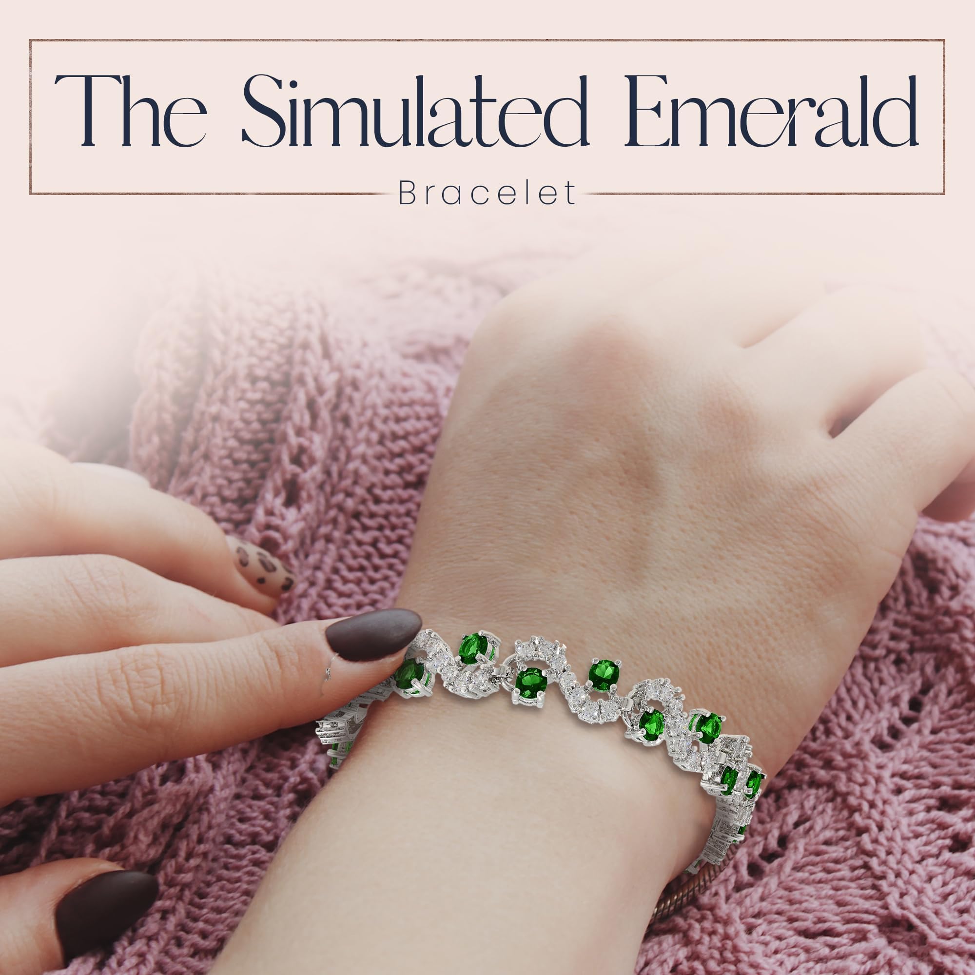 Crystalline Azuria 18ct Placcato Oro o Giallo Bracciale Tennis per Donne Bracciale Tennis Con Cubic Cristalli di Zirconi per Donne e Bambina in Scatola di Gioielli