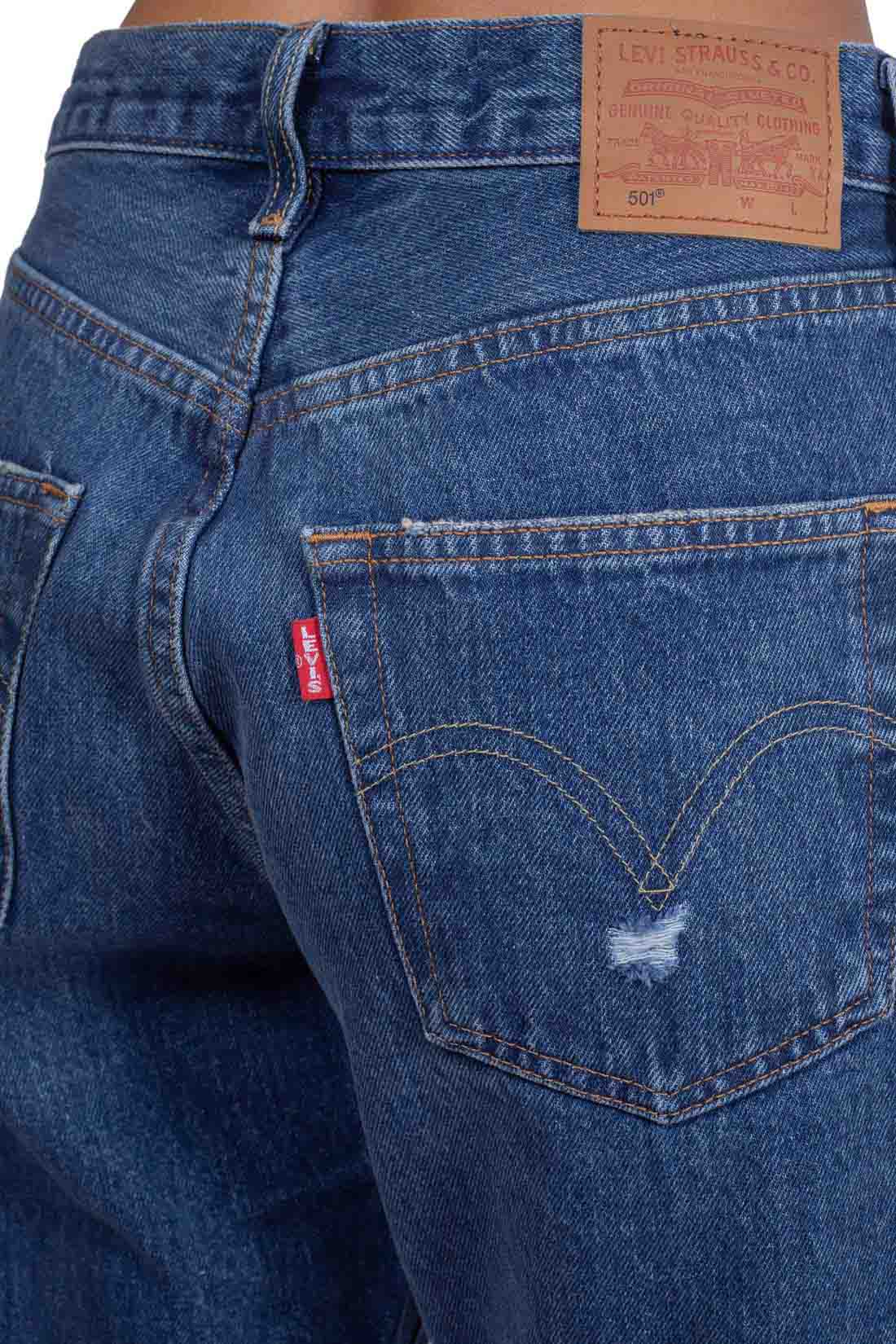 LEVI'S - Women's 501 '90s jeans with rips-12