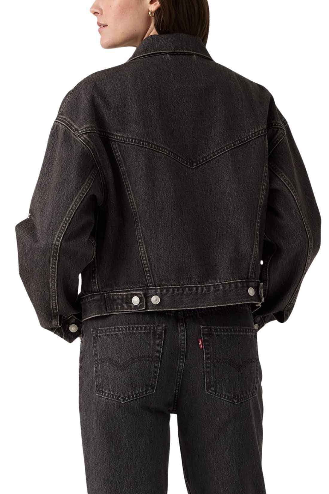 LEVI'S - Women's Trucker Shrunken ’90s jacket with studs-2