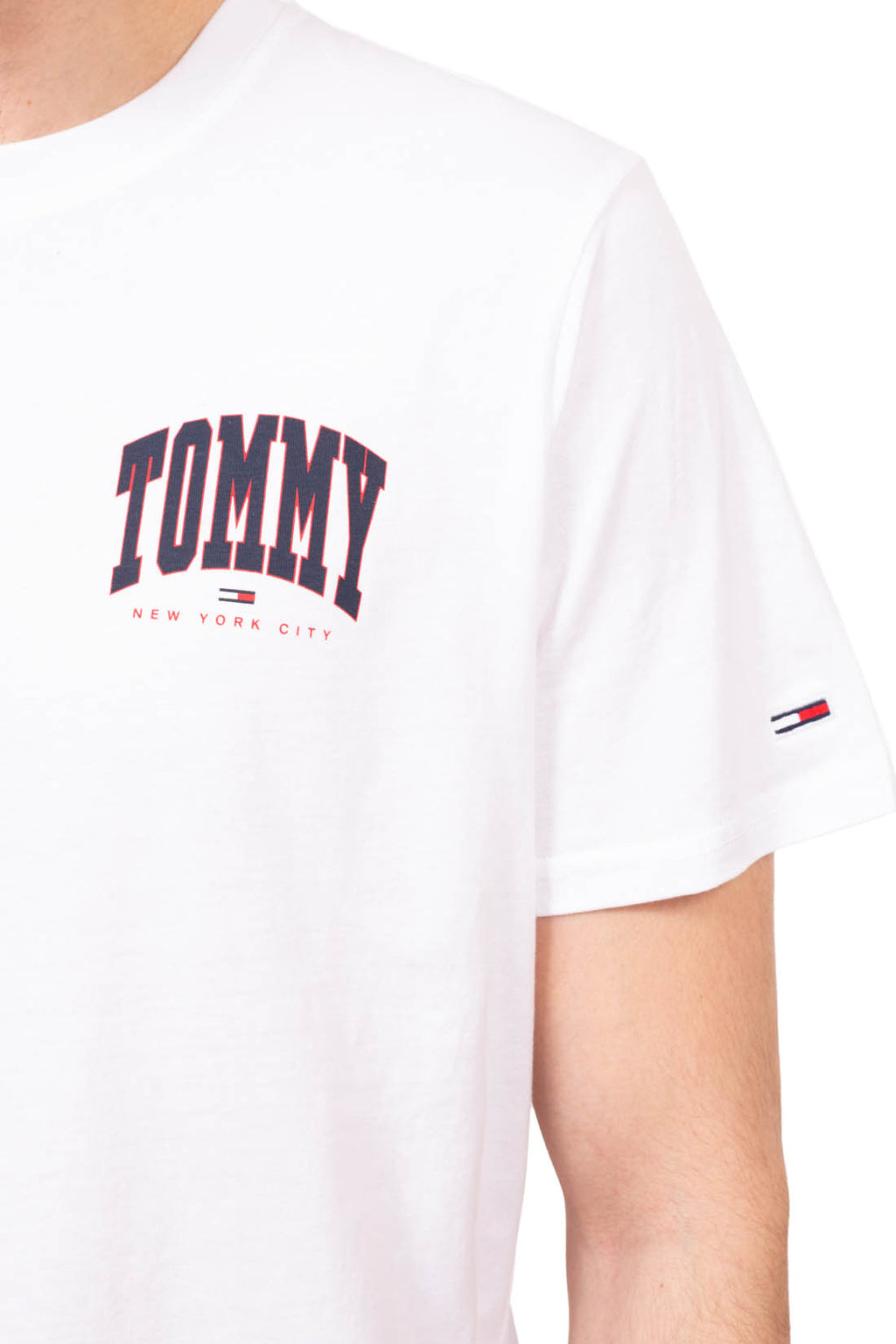 TOMMY JEANS - Men's printed logo T-shirt  - Size XXL-0
