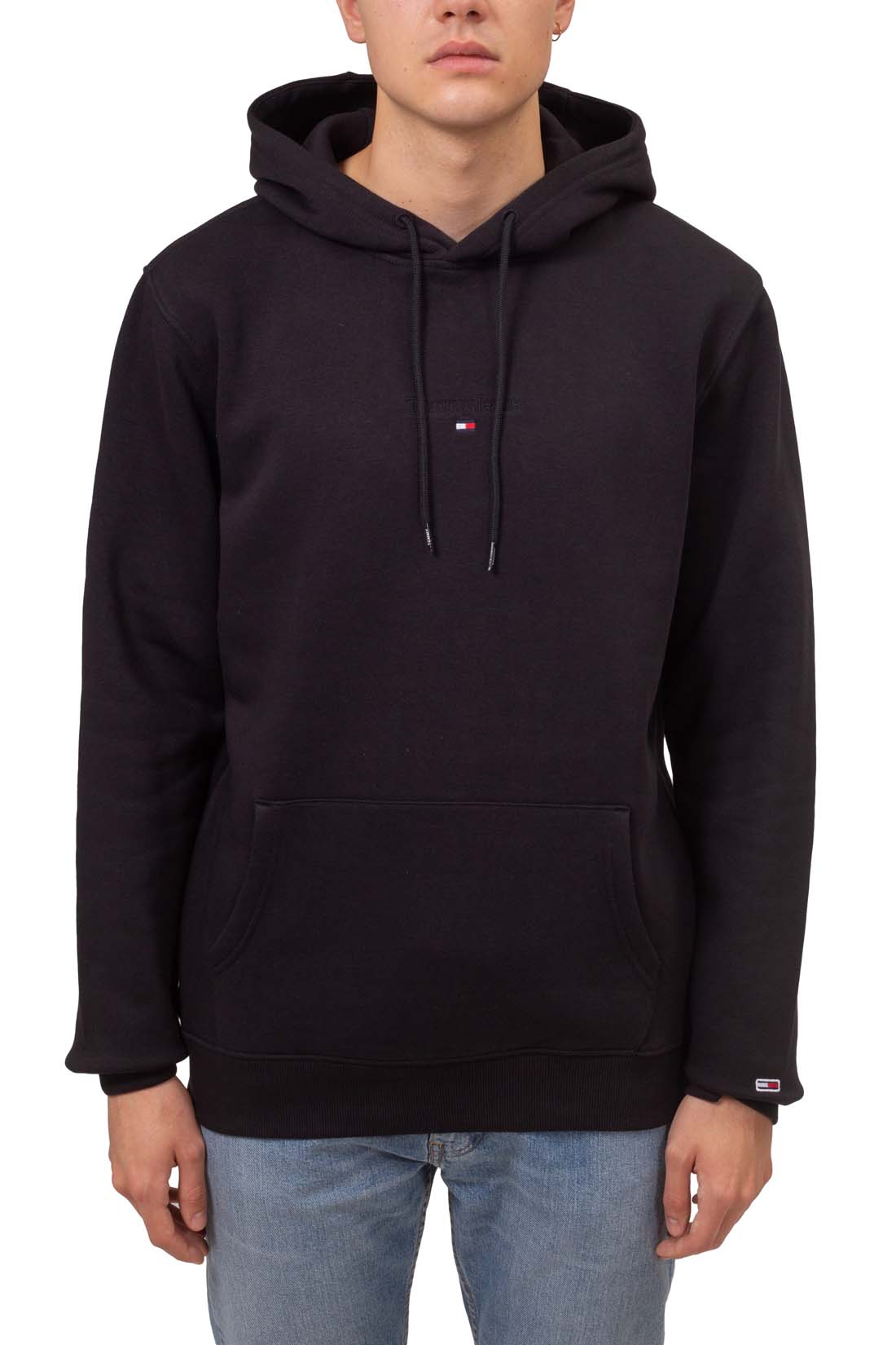 TOMMY JEANS - Men's regular winter hoodie with tonal logo  - Size XXL-1