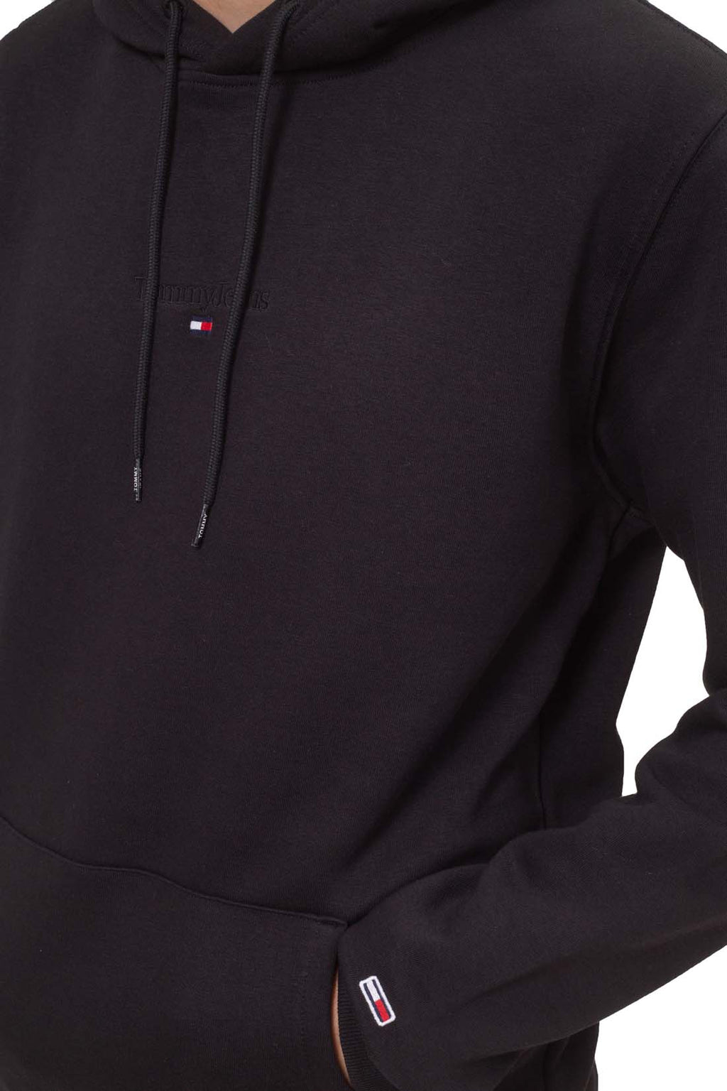 TOMMY JEANS - Men's regular winter hoodie with tonal logo  - Size XXL-0