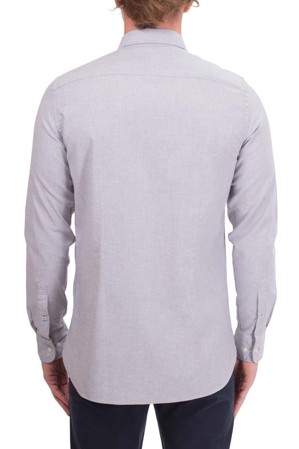 TOMMY HILFIGER - Camicia uomo slim in cotone Oxford  - Taglia M-0