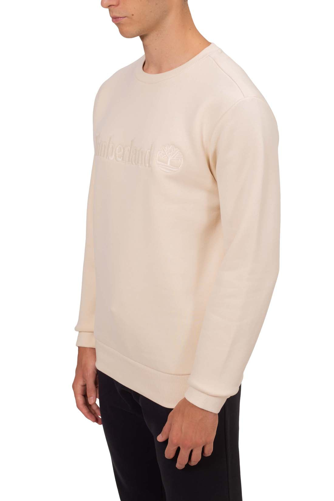 TIMBERLAND - Men's winter sweatshirt with tonal logo  - Size XL