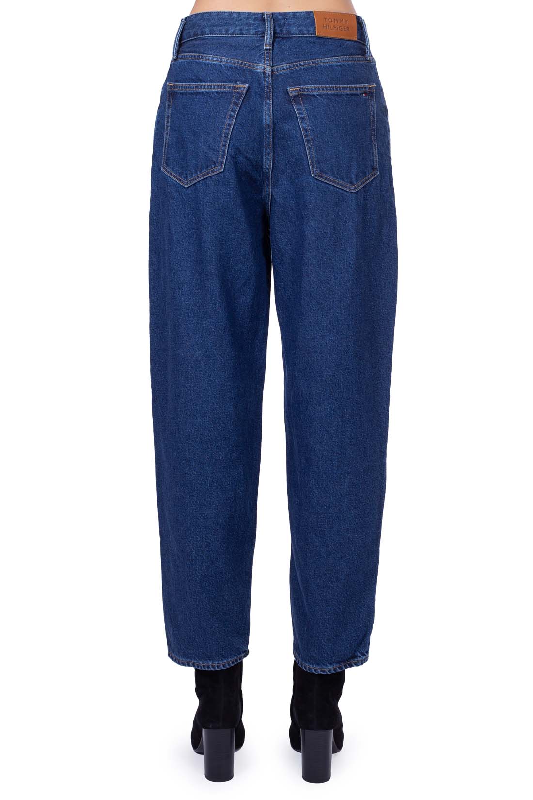 TOMMY HILFIGER - Women's high rise Balloon jeans  - Size-2